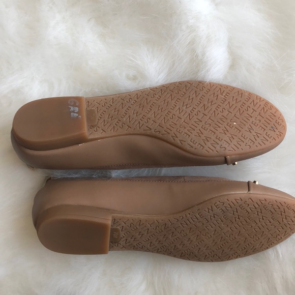 Nine West nice colored flats size 7.5 worn once - Picture 2 of 4